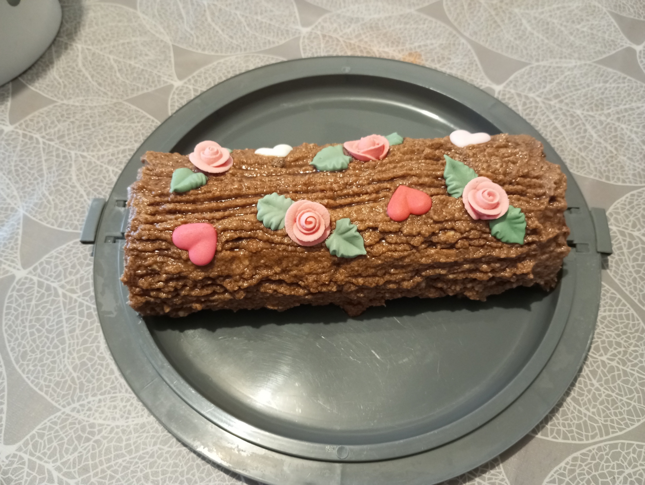 Bûche au chocolat
